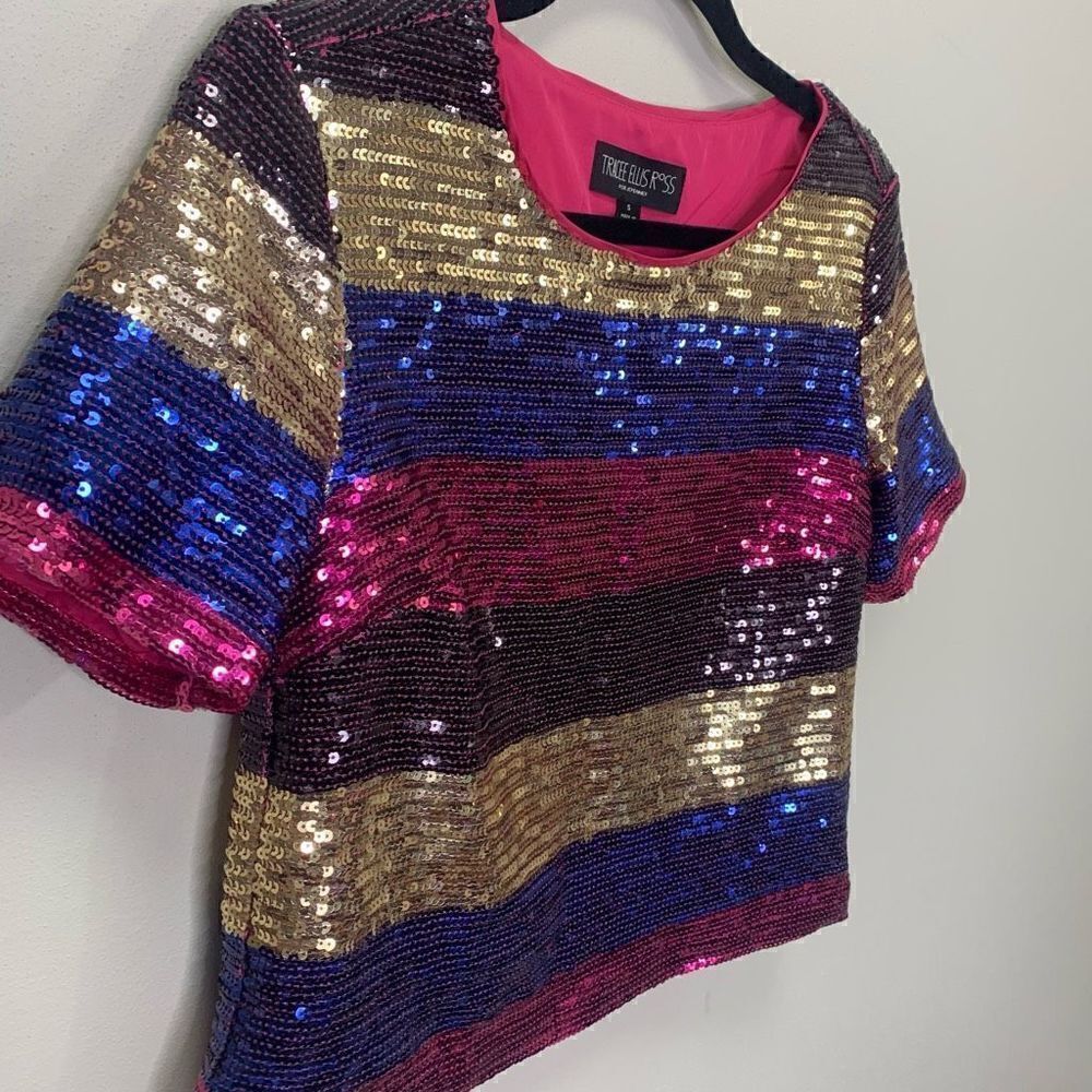Tracee Ellis Ross Size Small Sequence Topmulticol… - image 7